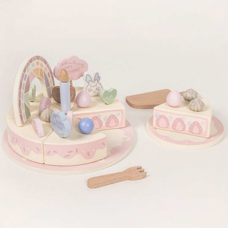 スイートガールままごと誕生日ケーキアフタヌーンティーデザートチーズ456シミュレーションギフトかわいいMM|undefined
