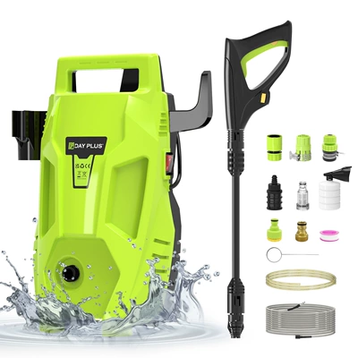 Household High Pressure Car Washer AC Universal Car Washer Water Pump Automatic Cleaning Machine Portable Water Gun Car Wash Artifact (High pressure car wash water gun)