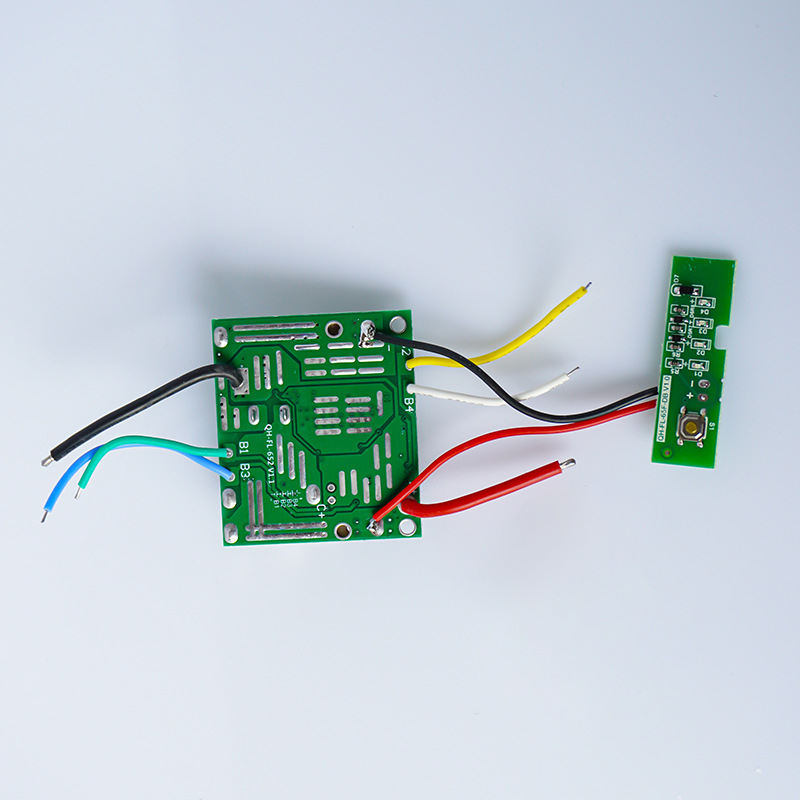 Con luz Makita 5 cuerdas 21V batería de litio placa de protección taladro eléctrico llave herramienta eléctrica martillo eléctrico amoladora angular tijera eléctrica de jardín