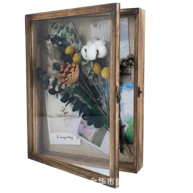 Wooden Vintage Shadow Box Frame Desktop Vertical Storage Box Antique Display Box Dried Flower Butterfly Specimen Box Wooden Vintage Shadow Box Frame Desktop Vertical Storage Box Antique Display Box Dried Flower Butterfly Specimen Box