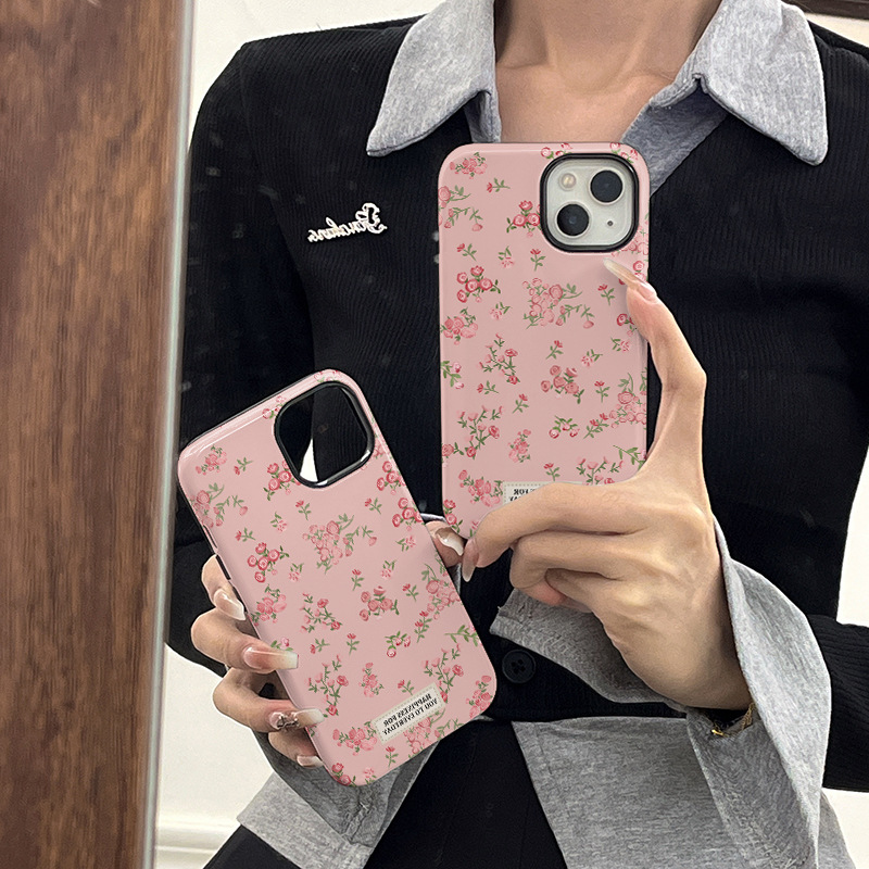 35g Weight iPhone Applicable Brands Phone Cases Classification PC Material Ditsy Floral Pattern Cute, Sweet Style PC Ditsy Floral Cute Sweet Phone Cases Phone Accessories 无