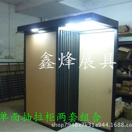 推拉式展示架 瓷砖展示架 墙砖地砖展示架 涂料石材展具展柜
