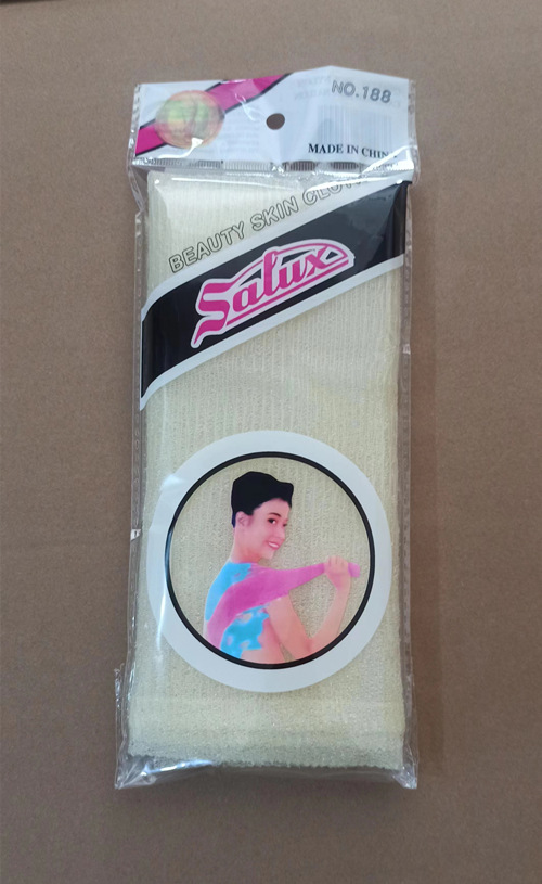 Toalla de baño de espuma de espalda larga Toalla de baño de estilo coreano Nylon fuerte Toalla de baño suave Coreano alargado no frotar espalda