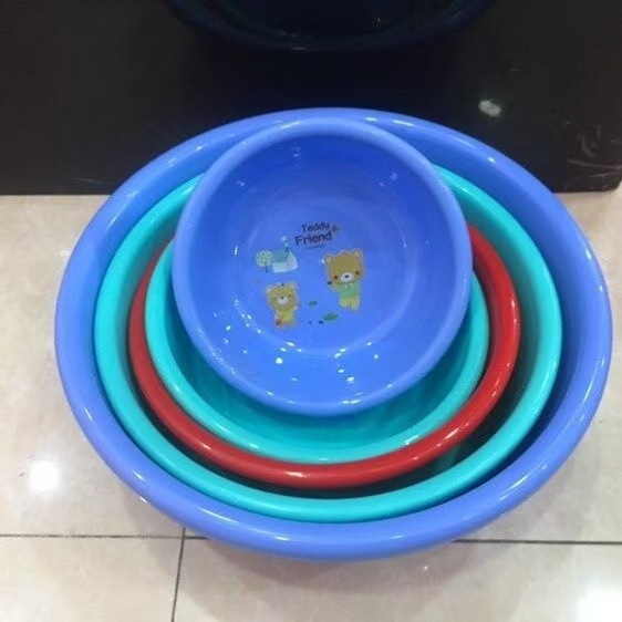 Fruit Picking Thickened Plastic Basin Strawberry Cherry Bayberry Basin Household Vegetable Washing Fruit Basin Opening Event Promotion Basin