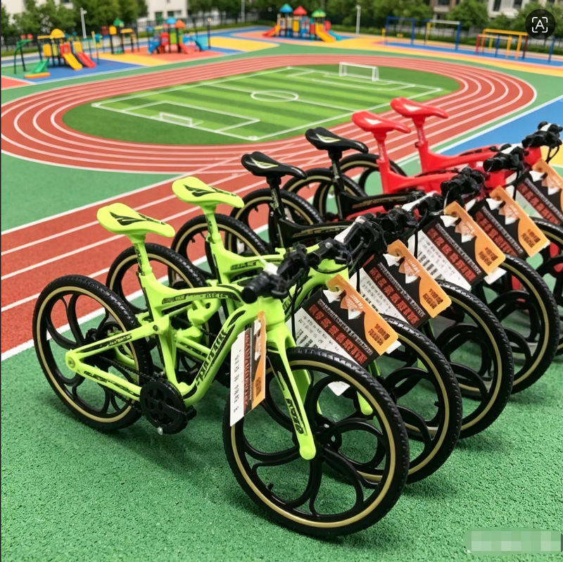 1:8 Scale Road Model Toy Car, Mountain Bike, Realistic Bicycle Model Toy, Creative and Fun Toy