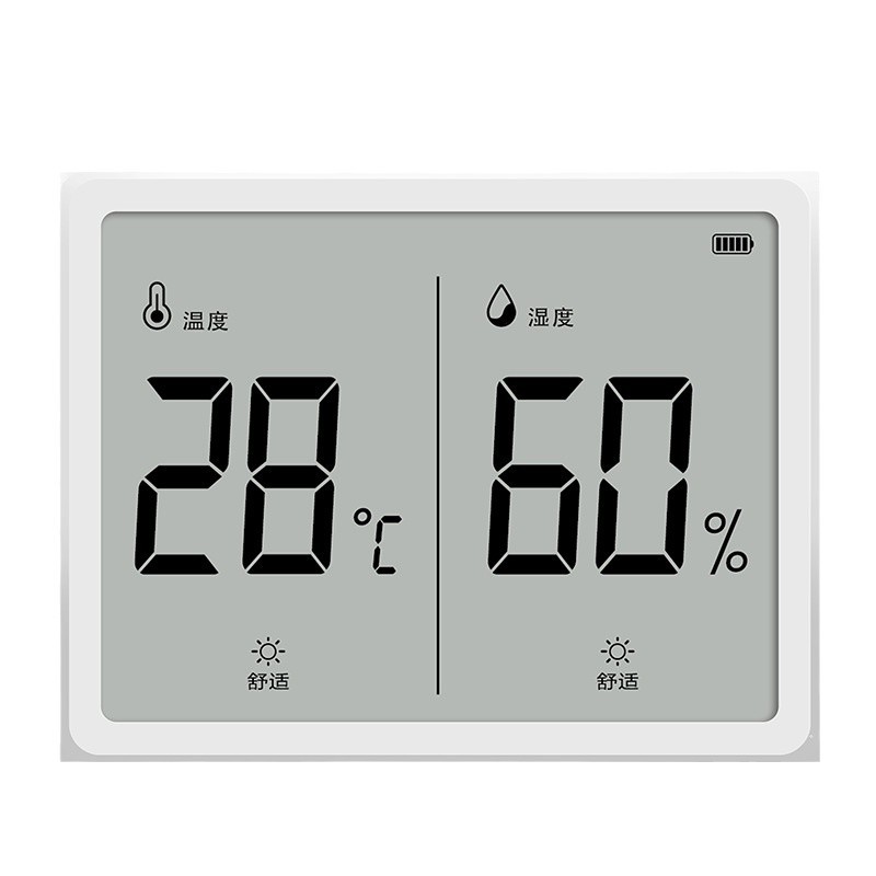 termómetro de bosque verde pared electrónica invernadero interior humedad mostrador digital doméstico de alta precisión temperatura de guardería de precisión image 5