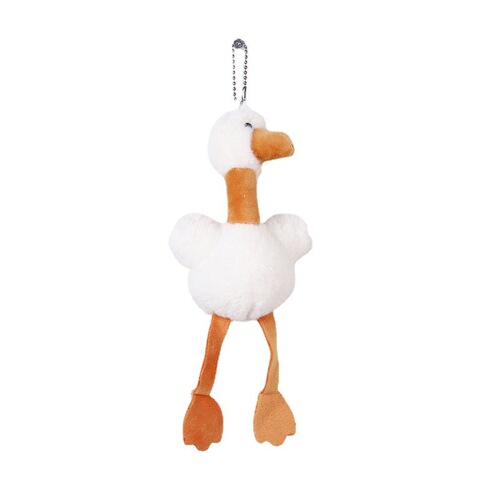 Plush toy doll cute soft swan new backpack women's bag pendant pendant gift keychain