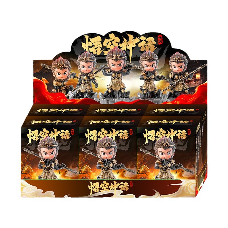 새로운 인기 온라인 셀러 모델 오공 신화 전설 블라인드 박스 게임 주변기기 핸드메이드 컴퓨터 데스크탑 장식 소형 장식품