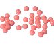 Trendy TIDE luminous jade beads round yellow pink bean luminous beads sea fishing Luya accessories fishing gear wholesale