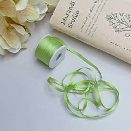 4mm宽真丝丝带34色可选高端礼品装饰带 娃衣配件发饰蝴蝶结10米价