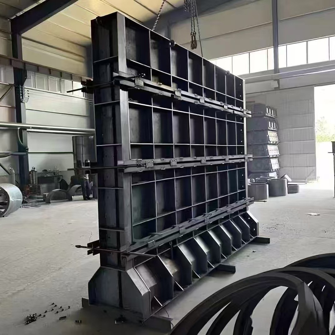 整体式围墙立柱模具装配式水泥围墙钢模板建筑工程预制墙板钢模具