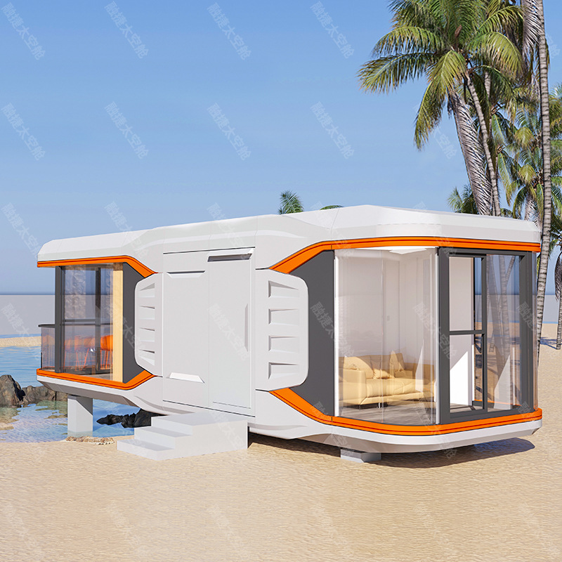 Casa Móvil Cápsula Espacial Rongjie, Alojamiento en Zona Turística, Hotel de Camping, Fabricante de Casas Integradas, Alojamiento en Cápsula Espacial