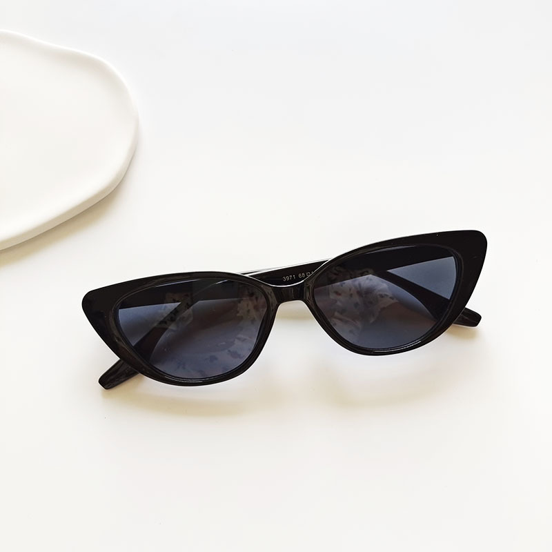 New Retro Style Cat's Eye Small Frame Sunglasses display picture 3