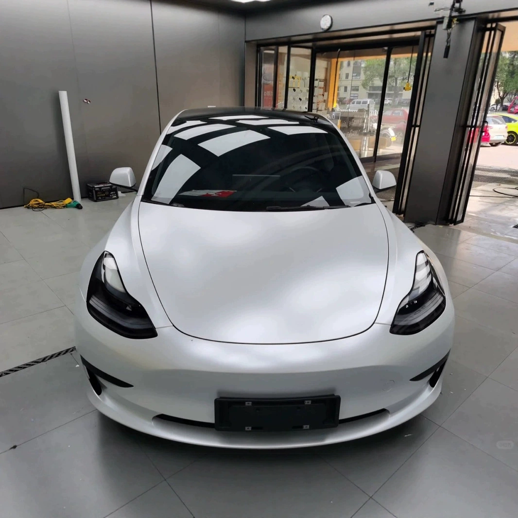 Заводская пленка PET электрооптическая металлическая белая, меняющая цвет, автомобильная пленка, электрооптическая черная, может быть вырезана до нуля.