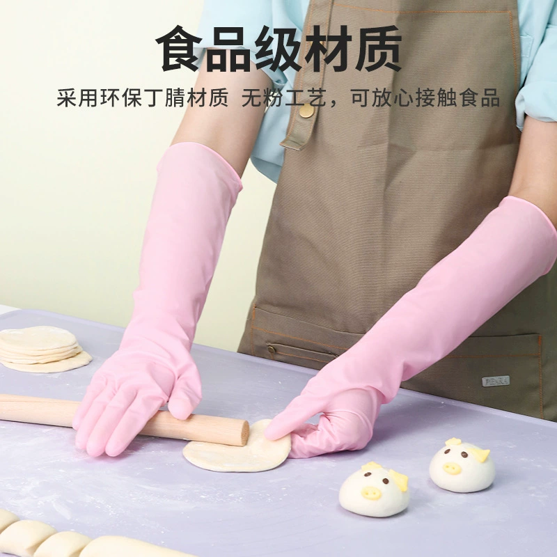 Long disposable plastic gloves PVC, wholesale