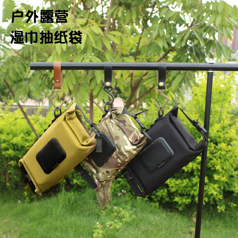 Новый креативный пулеатер флип салфетки сумка для кемпинга на открытом воздухе портативные подвесные съемные салфетки упаковка сумка для хранения