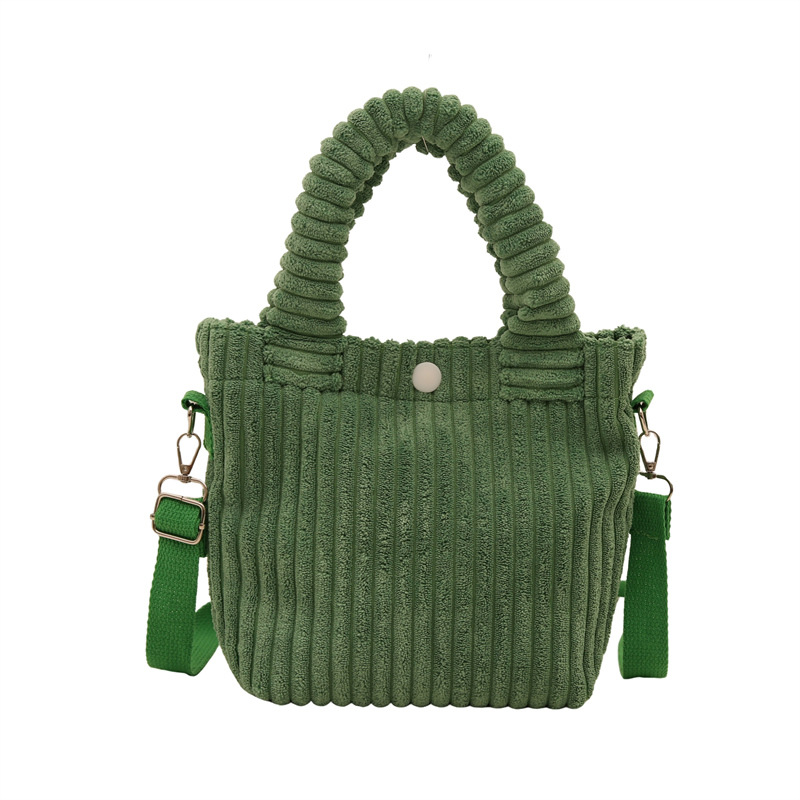 Nicho de velcro bolso de balde 2024 nuevo invierno literatura y arte mochila bolso de color caramelo lindo bolso especial