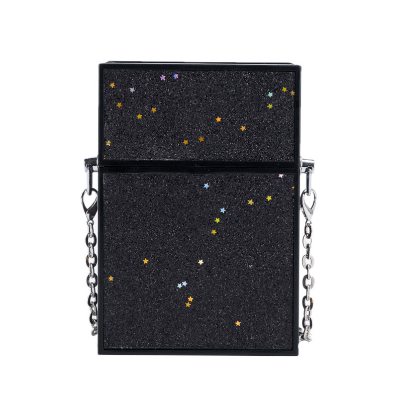 Wholesale Sequin Messenger Chain Mini Small Case Bag Nihaojewelry display picture 4