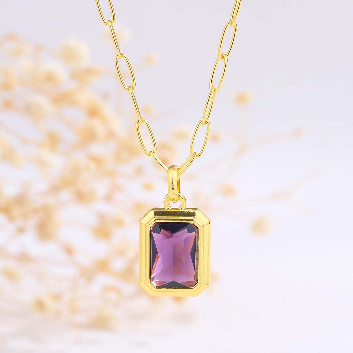 Fashion Ice Sugar Heart Square Diamond Necklace Women, Light Luxury Exquisite Colorful Hip-Hop Trendy Accessories Choker_voghion.com