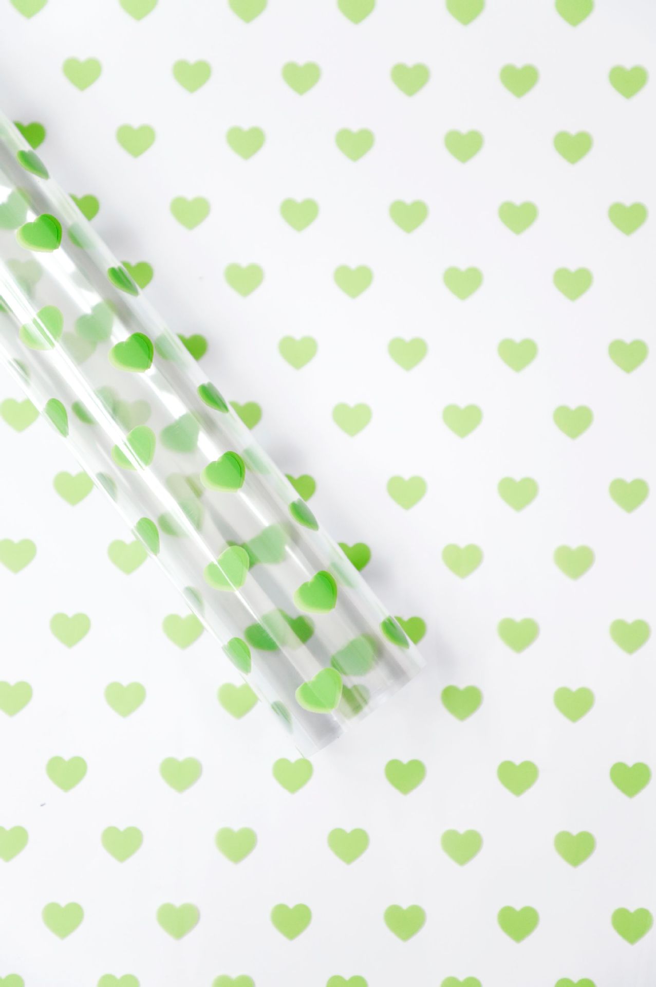 Color brillante y amoroso ramo OPP embalaje transparente florista embalaje impermeable papel ramo