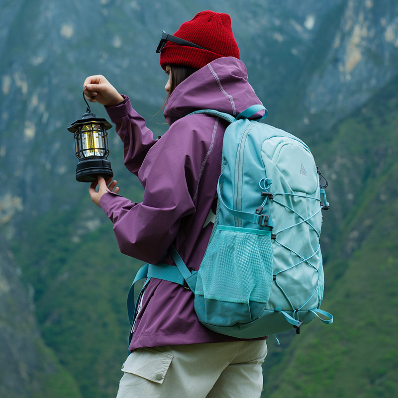 Outdoor waterproof backpack for men, hiking and mountaineering bag, large capacity travel backpack 35L, lightweight and waterproof