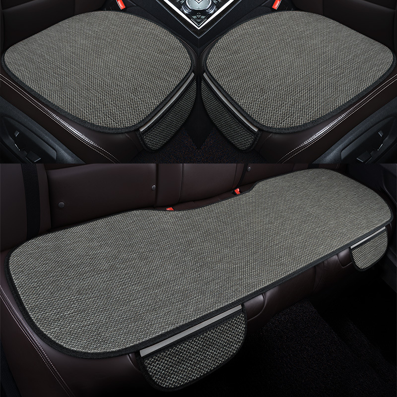Four Seasons Universal: Universal Seat cushion, seat cover - gray-three-piece-set