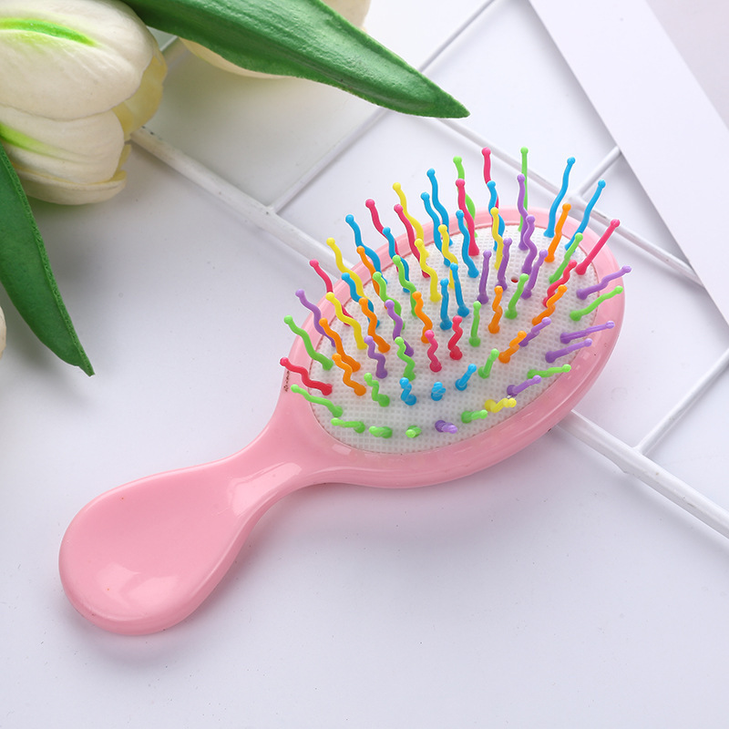 Cepillo de Pelo Grande con Cojín de Aire Plástico para Masaje Capilar en el Hogar