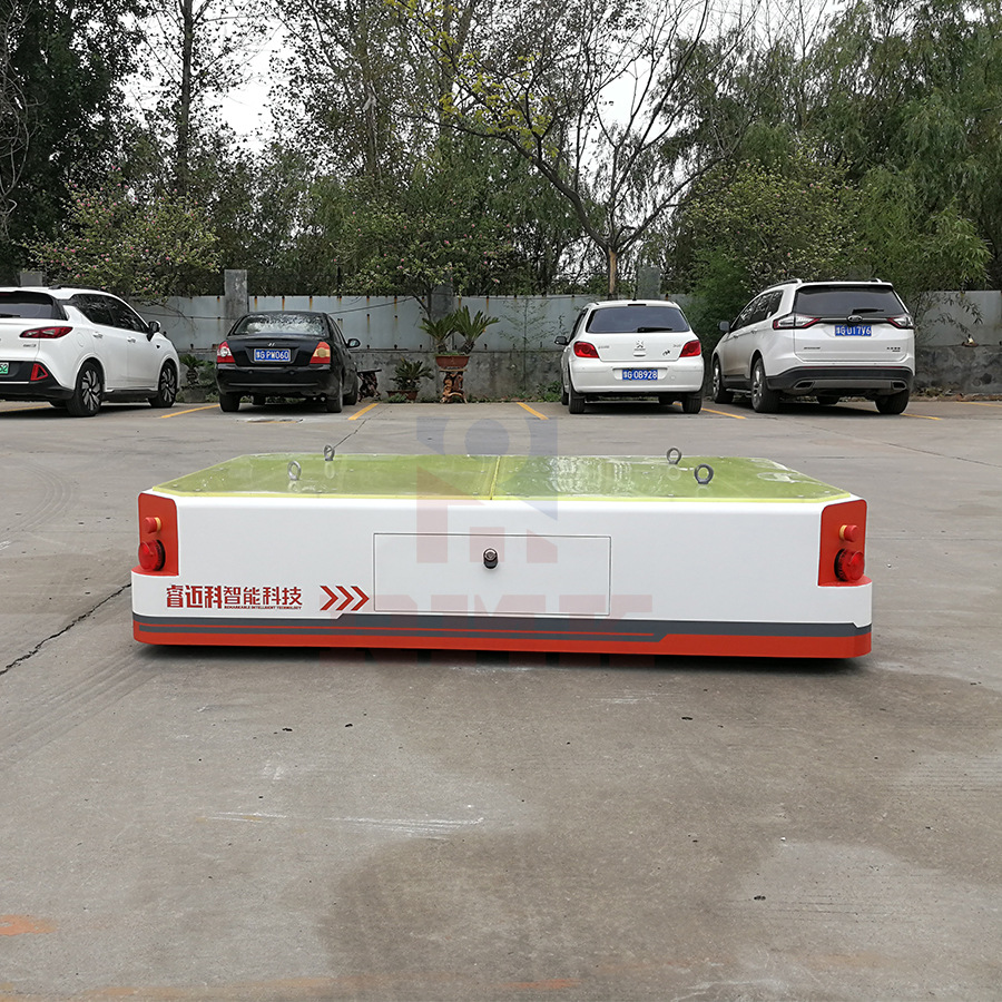 30吨蓄电池胶轮过跨地平车横纵移动电动遥控台车无轨液压直行车