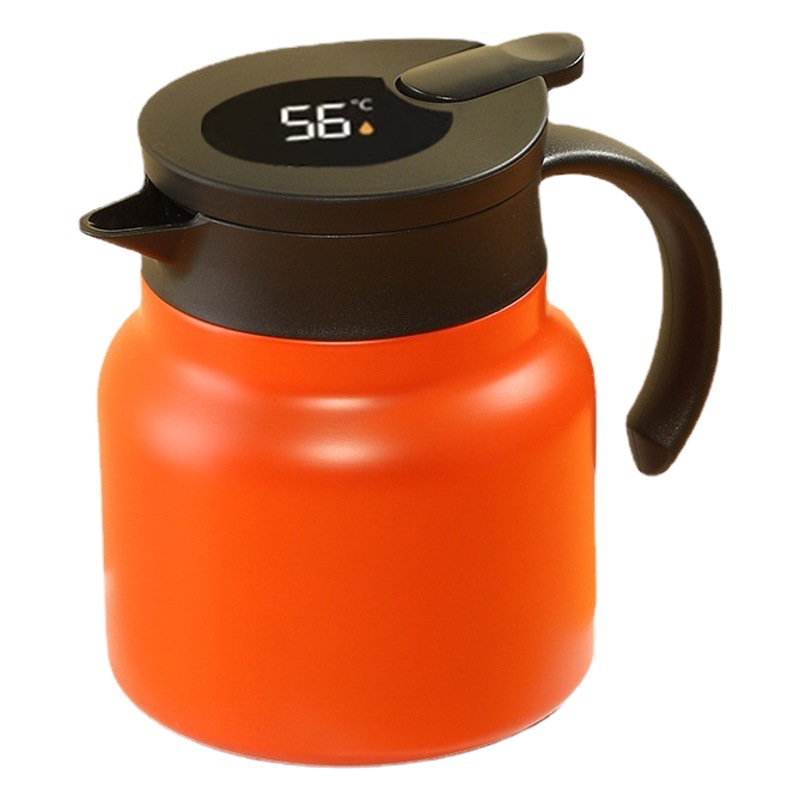 316 de acero inoxidable inteligente de alta temperatura hogar aislado hervidor de agua de gran capacidad con colador de té braseado tetera al por mayor