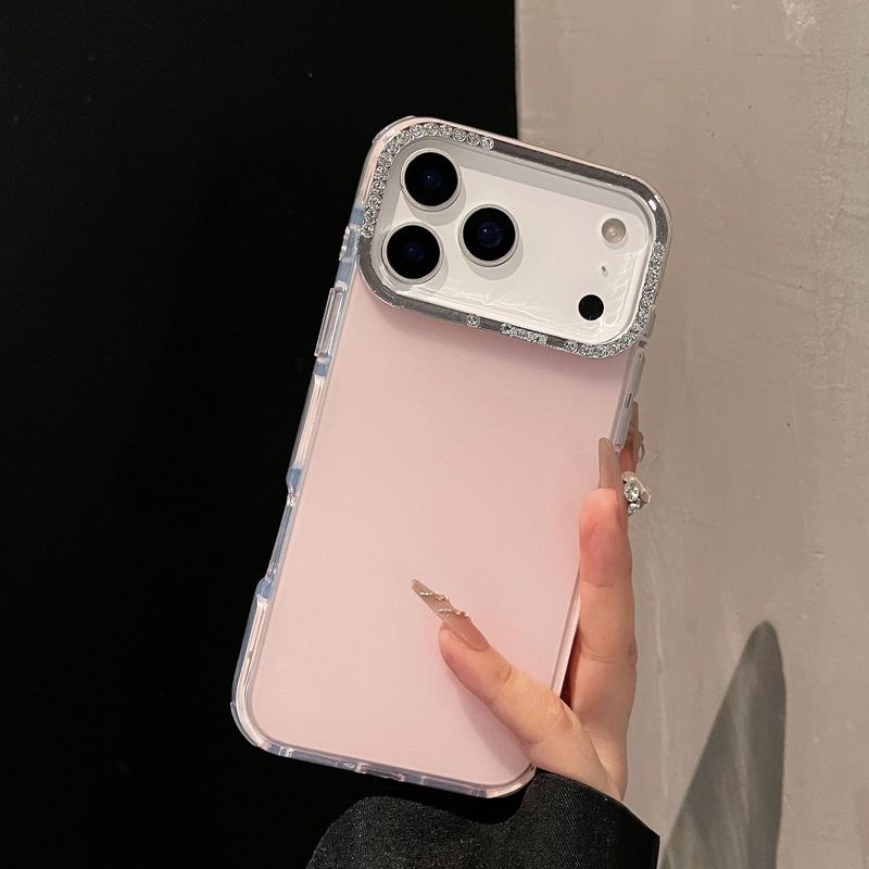圆边果冻半透明磨砂壳适用iPhone16pro max手机壳苹果17新款14/15|undefined