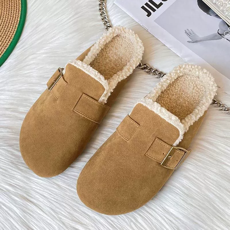 Плюшевые домашние хлопчатобумажные тапочки для беременных мягкие ботинки