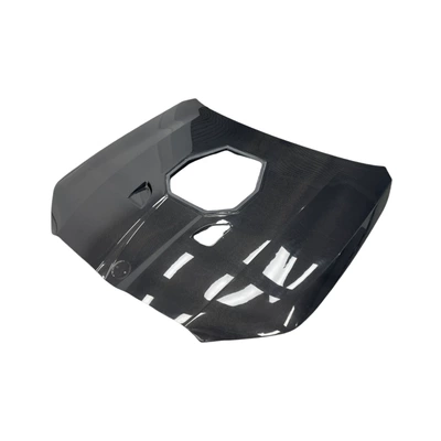 Transparent Carbon Fiber Hood, Big Surrounded