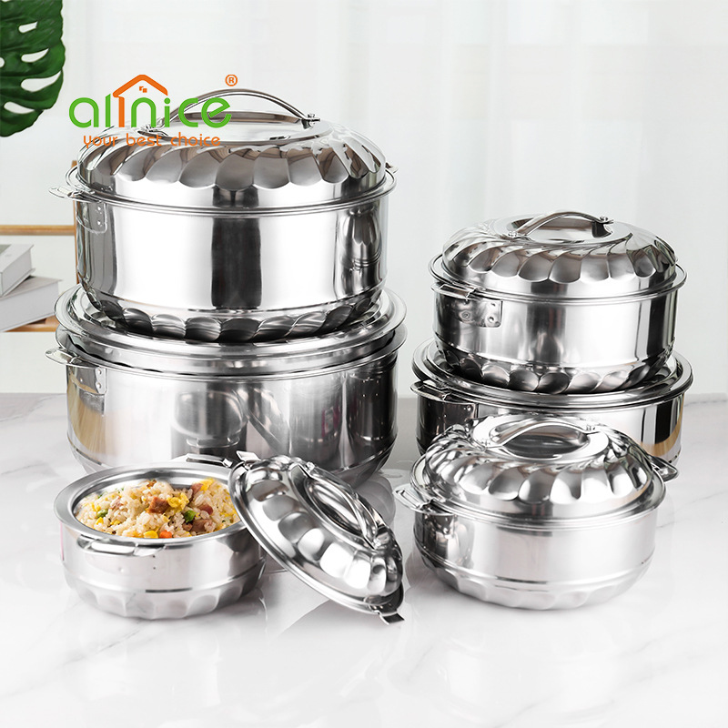 Ou Nisi 410 stainless steel pot set all-...