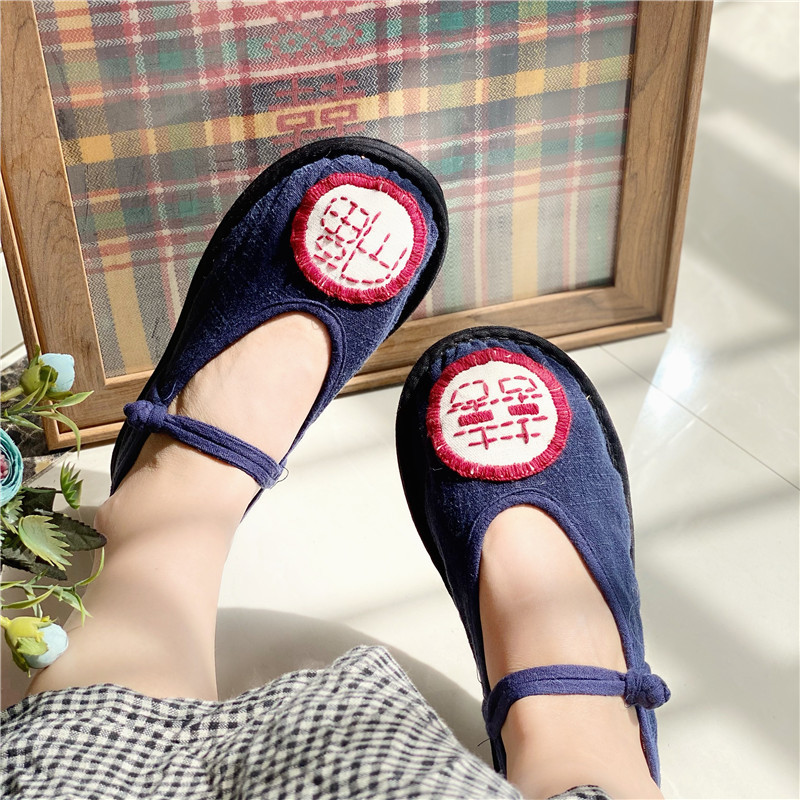 Original handmade mille-layer fabric shoes for women in spring and…