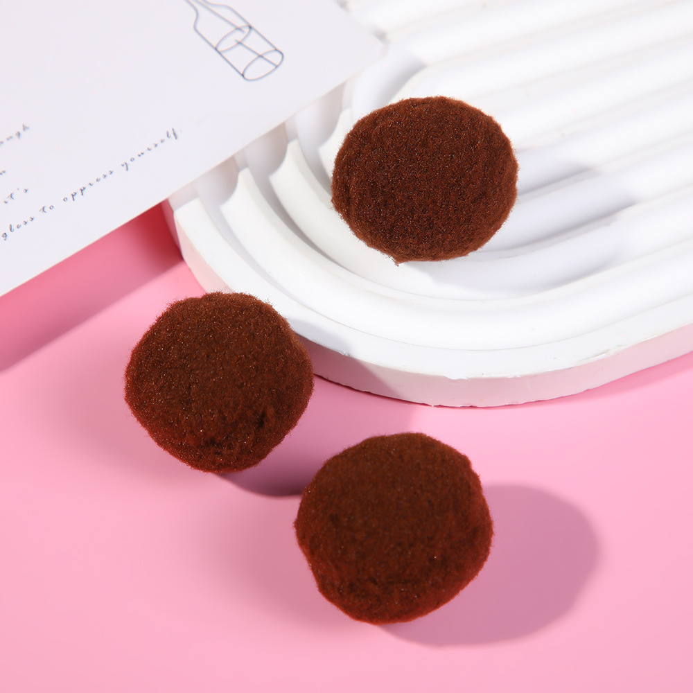 다크 브라운 [직경 3cm]]