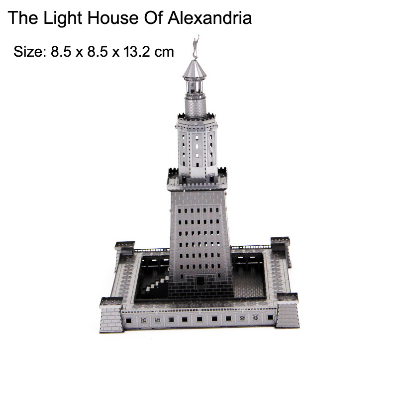 Aipin 3D metal 3D puzzle Building series Notre Dame de Paris belleza durmiente Castillo asamblea modelo regalo cumpleaños