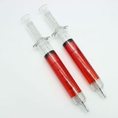 メーカーは対外貿易の輸出の巨大な注射器の形の針のペンの大きいシリーズの大きいサイズを供給して針の筒のボールをまねます。