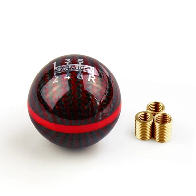 Shift Knob 5-Speed 6-Speed – Cab and accessories - 6-levels-black-and-red