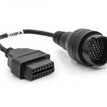 38Pin to 16Pin适用于IVECO依维柯38针老款卡车转接线 obd2转换线