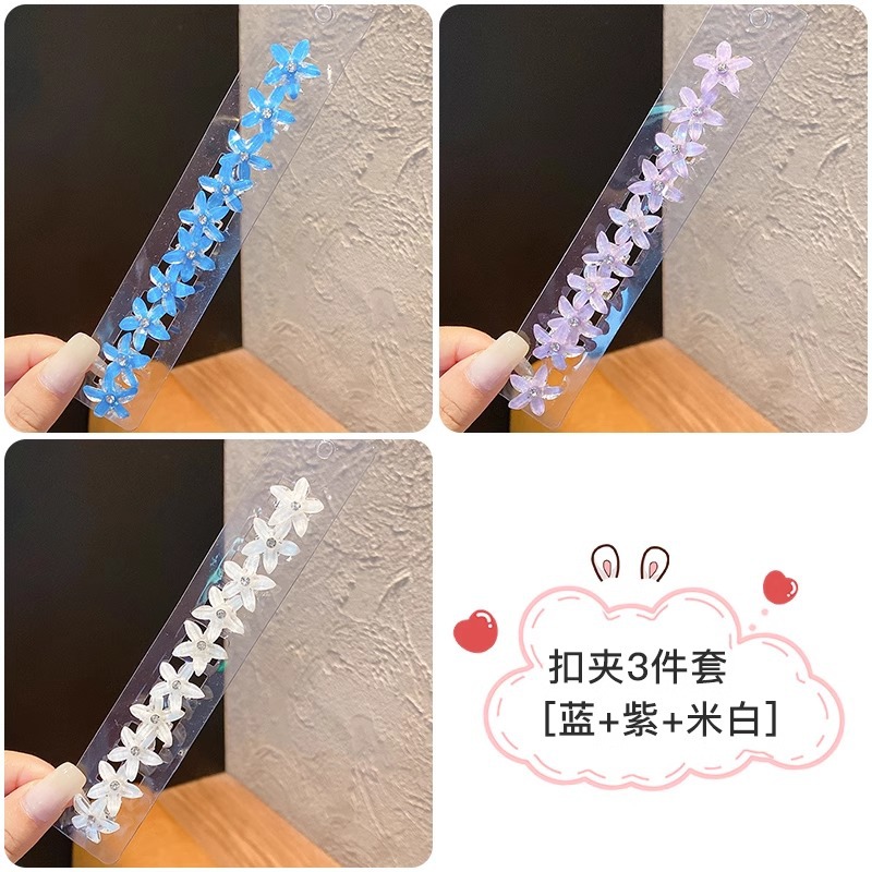 La hebilla trenzada del pelo de los niños no duele el pelo de las niñas de la horquilla rota mini