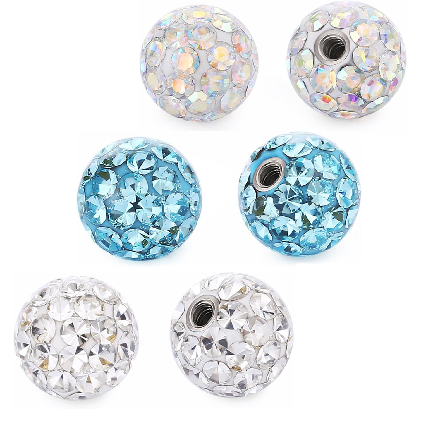 (Cross-border trading), piercing with accessories, accessory, constructor, clay, beads 3