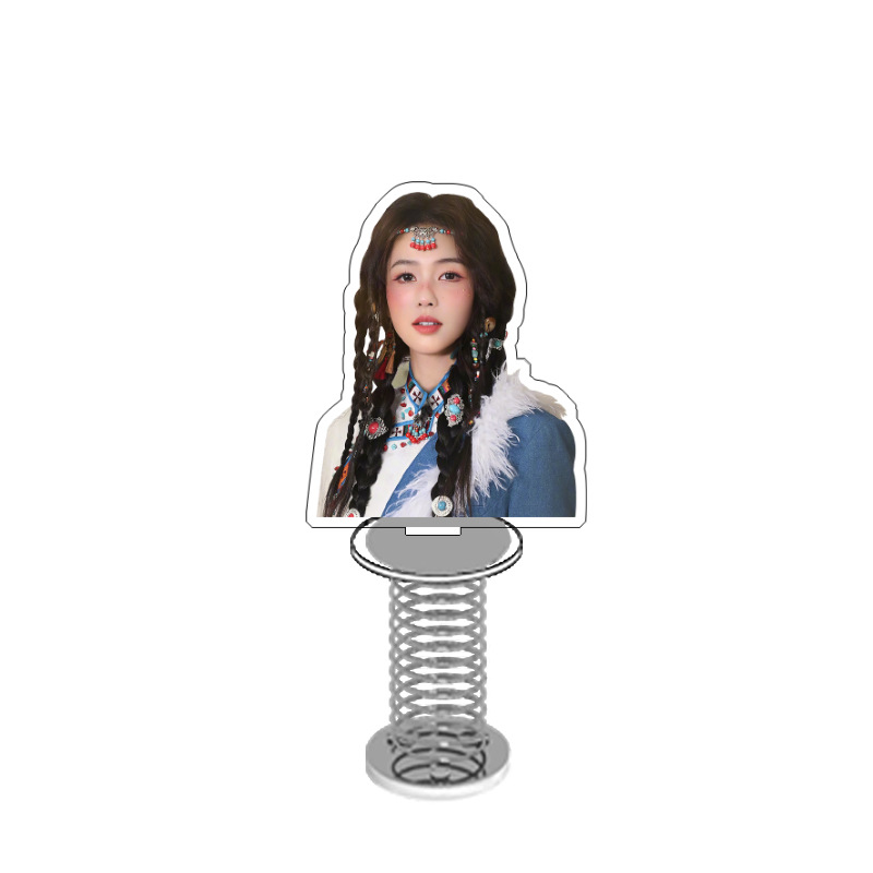 Bailu Spring Shaking Music Bai Mengyan Acrílico Adornos de escritorio de marca vertical Zhou Sheng Ru Dream Long Moon Jhin Ming Aid image 31