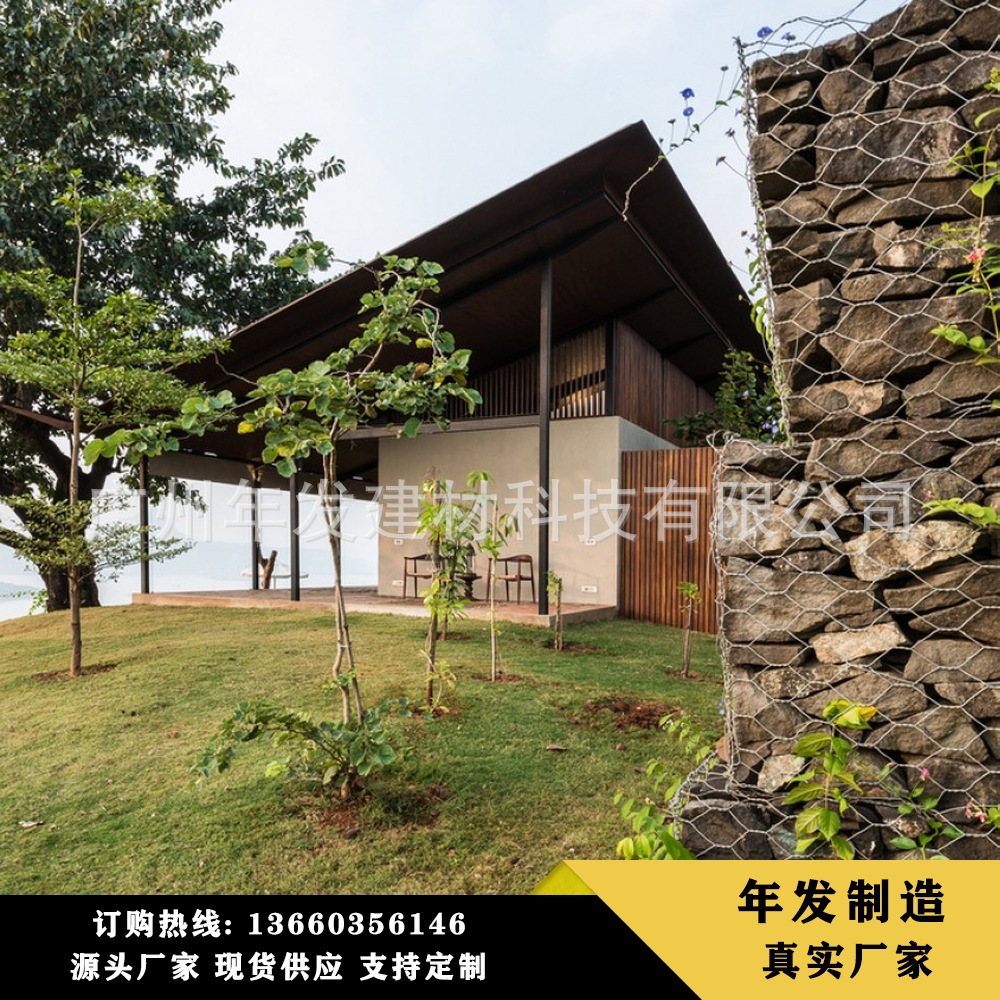 格宾网镀锌石笼网格宾网 铅丝石笼网 格宾石笼网箱铁丝网固滨垫