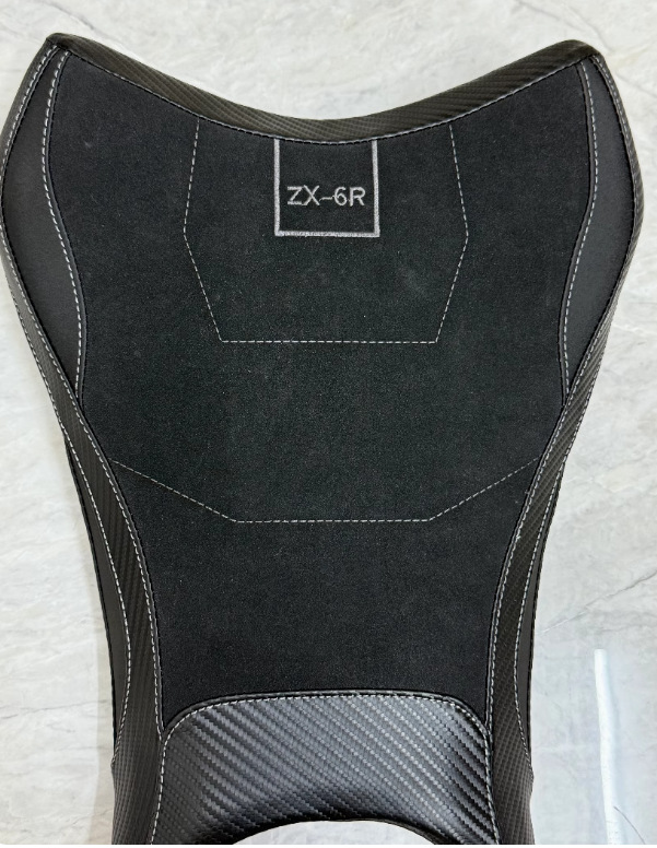 Applicable to Kawasaki ZX-6R 636 19-20-21-22-23-24-25 years ago leather seat cushion front cushion