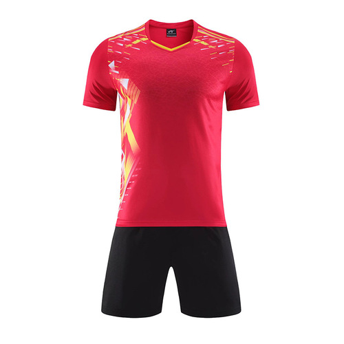 High-Speed Wholesale Competition Training Suit Set for Men and Women, Short-Sleeve Table Tennis, Tennis, Badminton Clothes Set, Summer