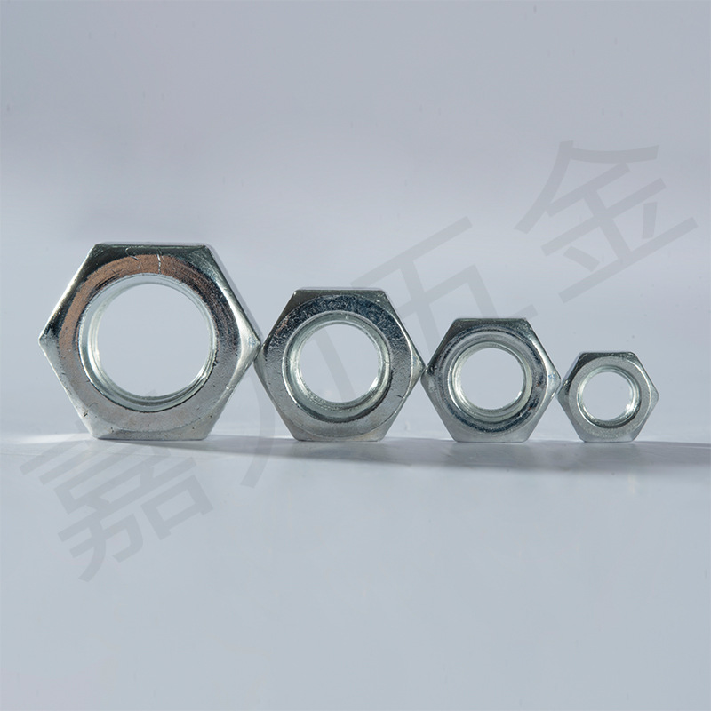 六角螺母 批发4.8镀锌螺帽M2M30不锈钢螺母厂家批发