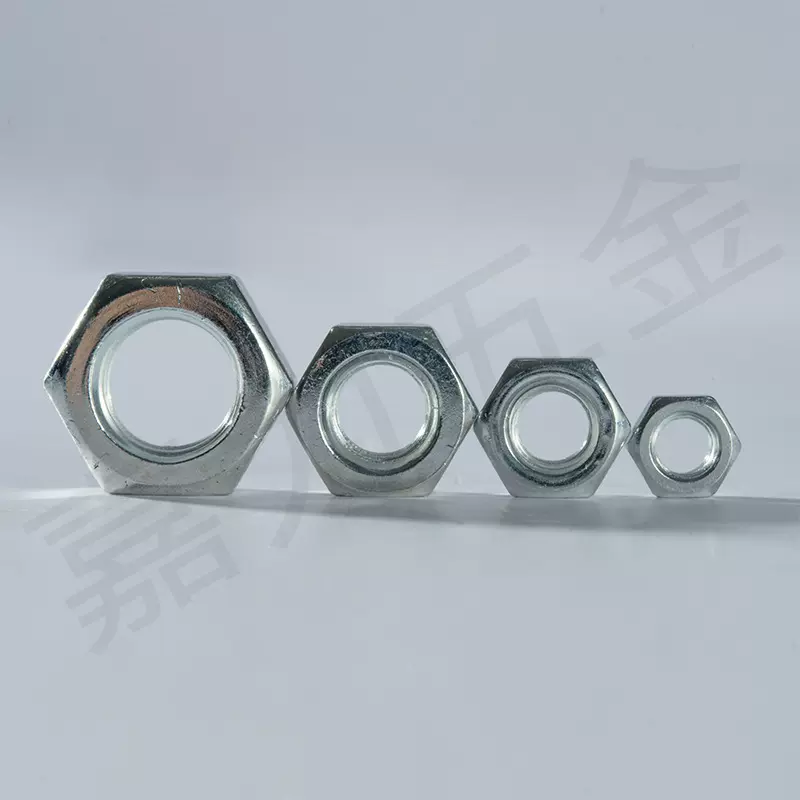 六角螺母 批发4.8镀锌螺帽M2M30不锈钢螺母厂家批发