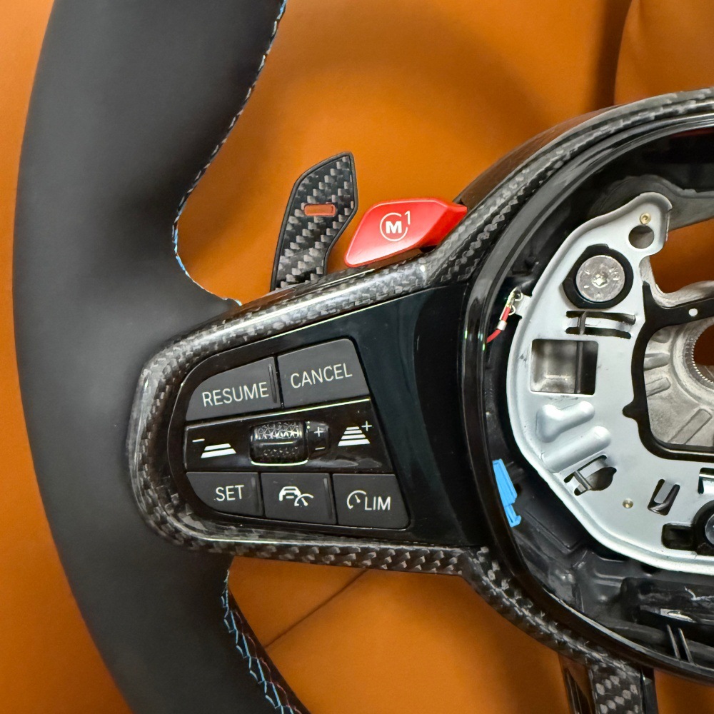 Suitable for Bmw 12345678 Series F g Chassis G20G30 Modification and Upgrade Cs Car Steering Wheel Assembly