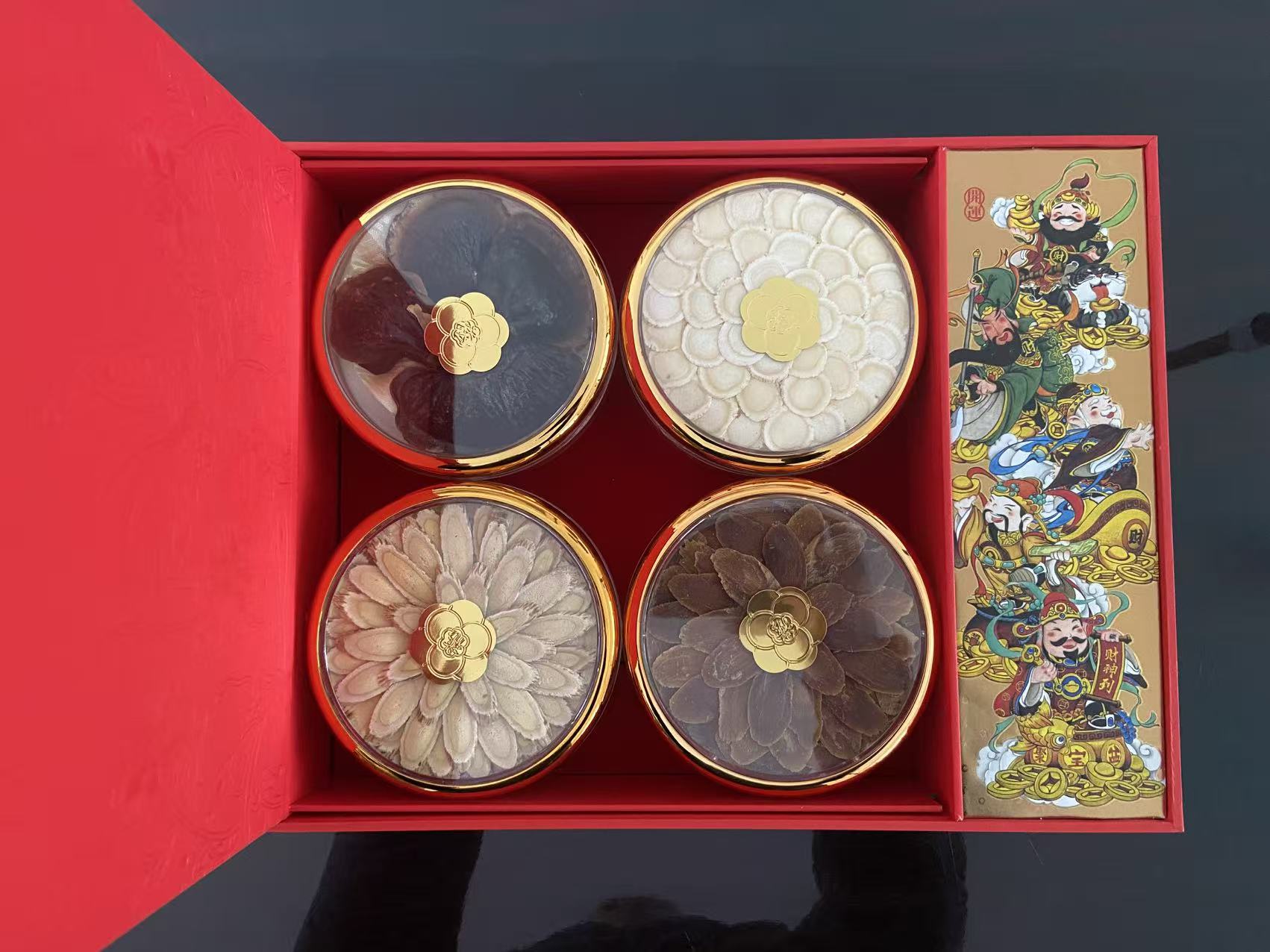 Wanshi Ruyi Ginseng Gift Box American Ginseng Slices Red Ginseng Astragalus Lingzhi 500g Culinary Herbal Set key features