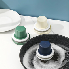 Self-designed tray sponge brush face basin sink cleaning brush bathroom pool wash pot brush tabletop bathtub brush